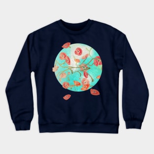 Poppies and Vines Crewneck Sweatshirt